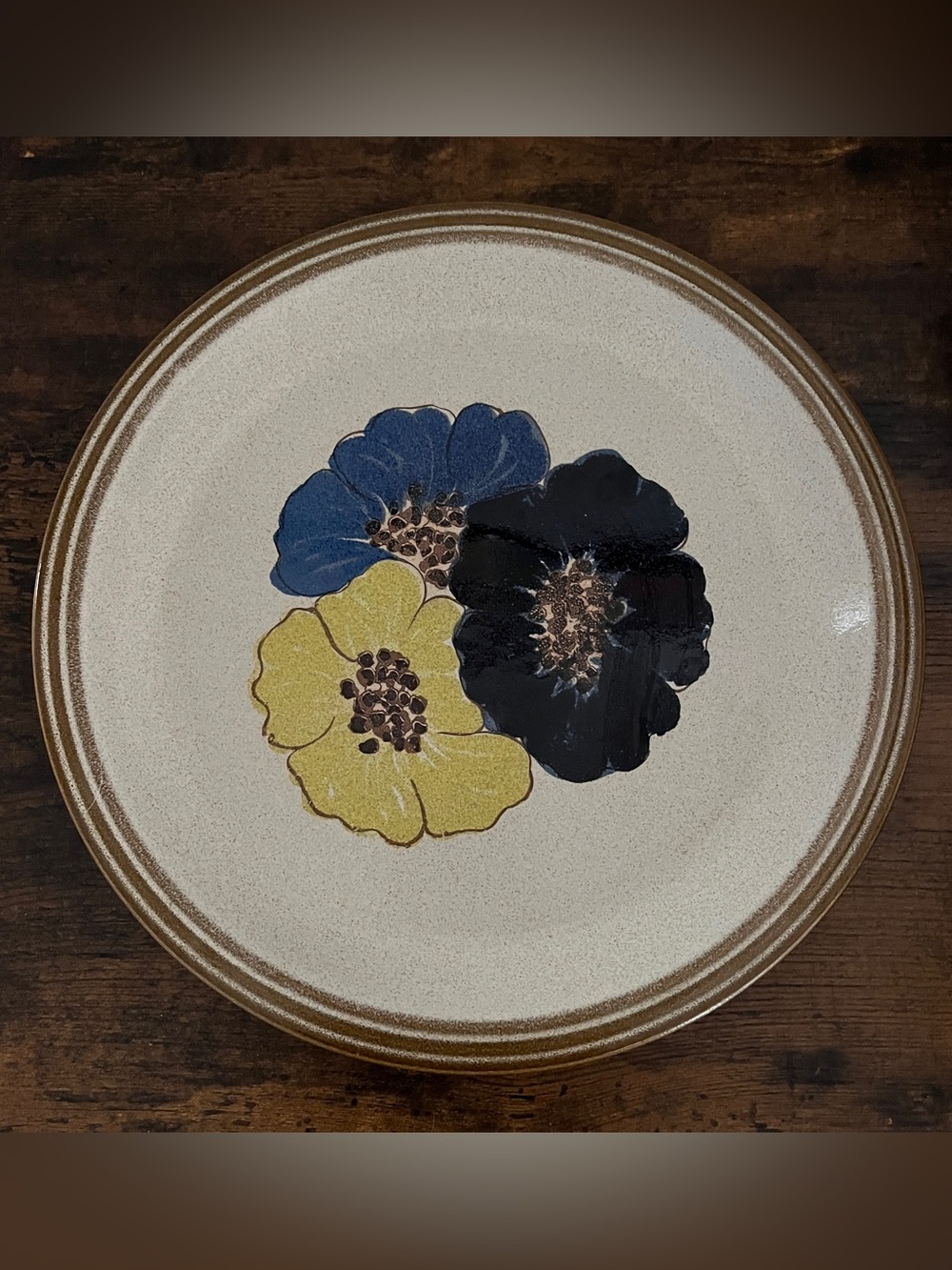 DENBY - LANGLEY POTPOURRI HUE FLORAL DINNER PLATE 10”